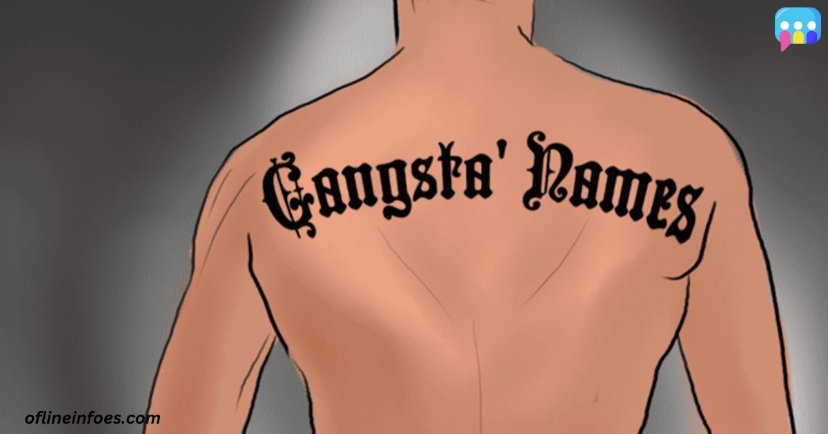 Cool Gangster Nicknames